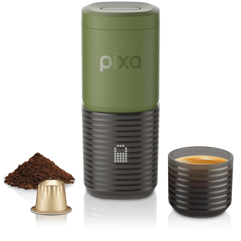 Electric portable espresso maker