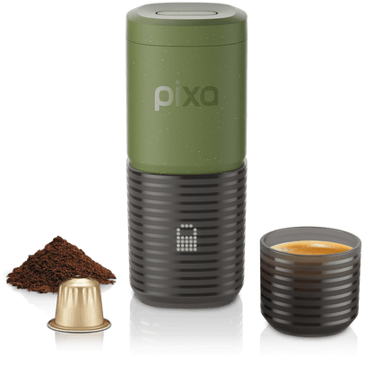 Electric portable espresso maker