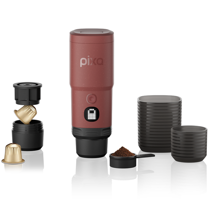Electric portable espresso maker
