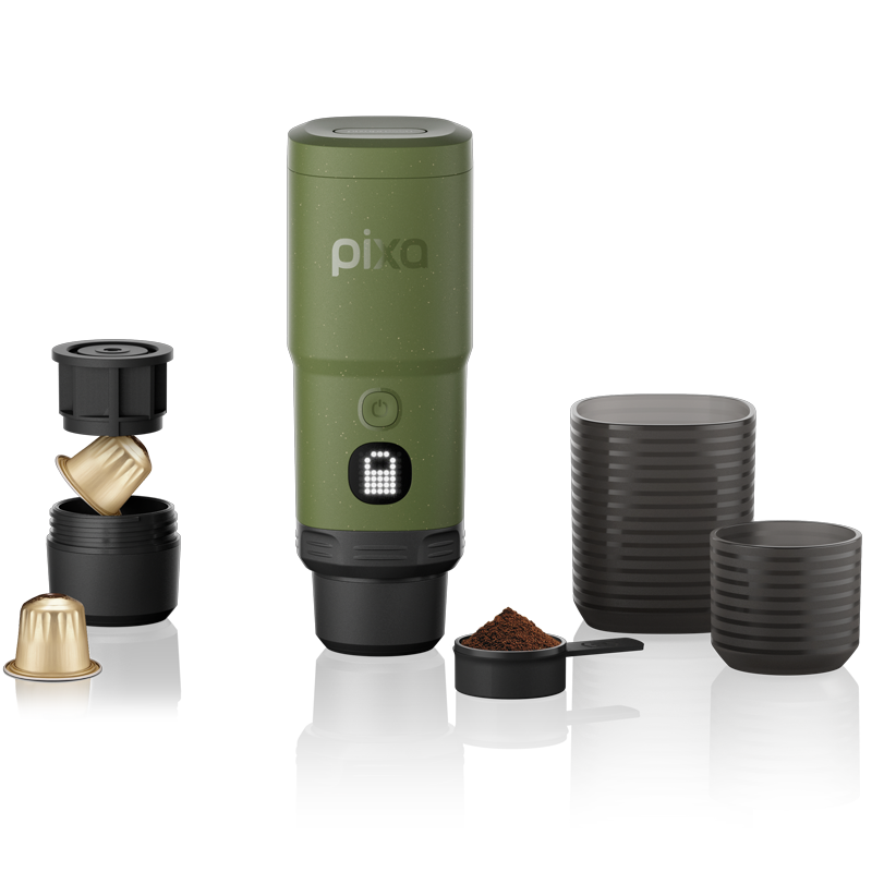 Electric portable espresso maker